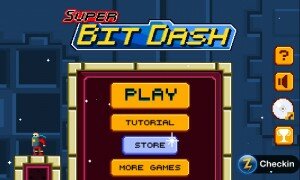  Super Bit Dash pixelowa gra na smartfony