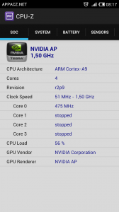 CPU Z 5 168x300 CPU Z sprawdź smartfona