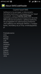 Czytnik haseł SMS (2)