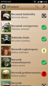 Atlas Grzybów - Appacz.net - Android (2)