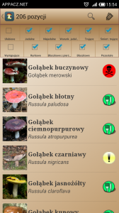 Atlas Grzybów - Appacz.net - Android (3)