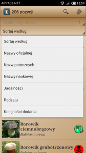 Atlas Grzybów - Appacz.net - Android (4)