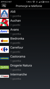 Promocje w telefonie Appacz.net Android 2 168x300 Promocje w telefonie okazje w Biedronce, Lidlu, Żabce