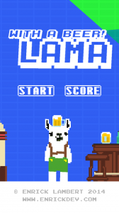 Lama with a beer - Android (1)